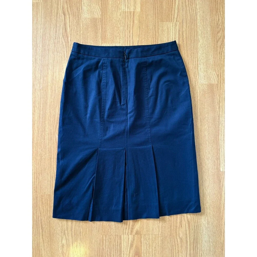 J Crew Navy Original Fit Pencil Skirt Size 0